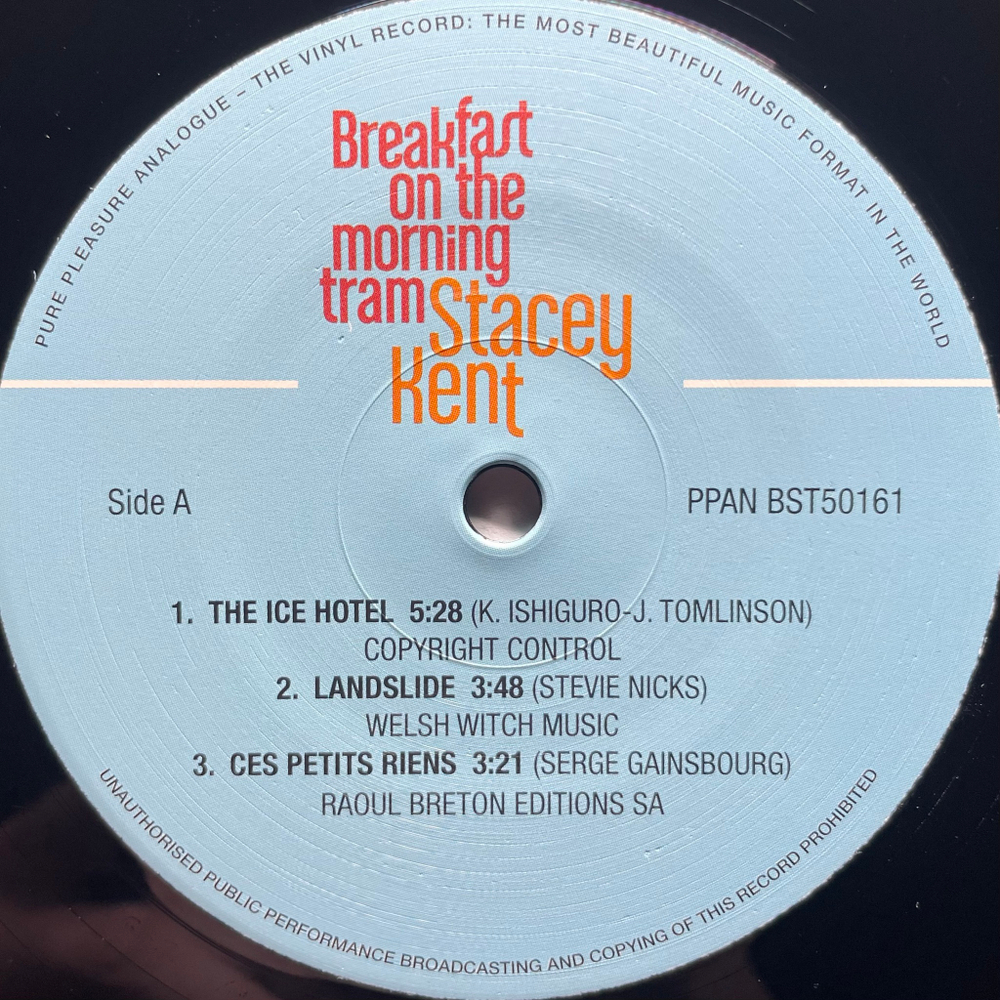 Stacey Kent ‎– Breakfast On The Morning Tram 2LP (Англия 2012г.)