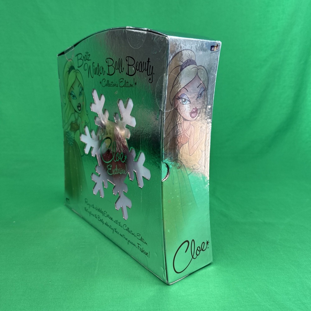 Кукла Кло хлоя из Братц серии Новогодний шар красоты (красное издание) 2004, Bratz Winter Ball Beauty Cloe RED v1