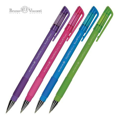 Ручка шариковая 0.5 мм, синяя "ЕasyWrite "Special" (BrunoVisconti)