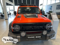 Накладки на капот Tank 300 (черный матовый)
