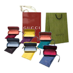 GUCCI Retro Round Acetate Frame Sunglasses Black