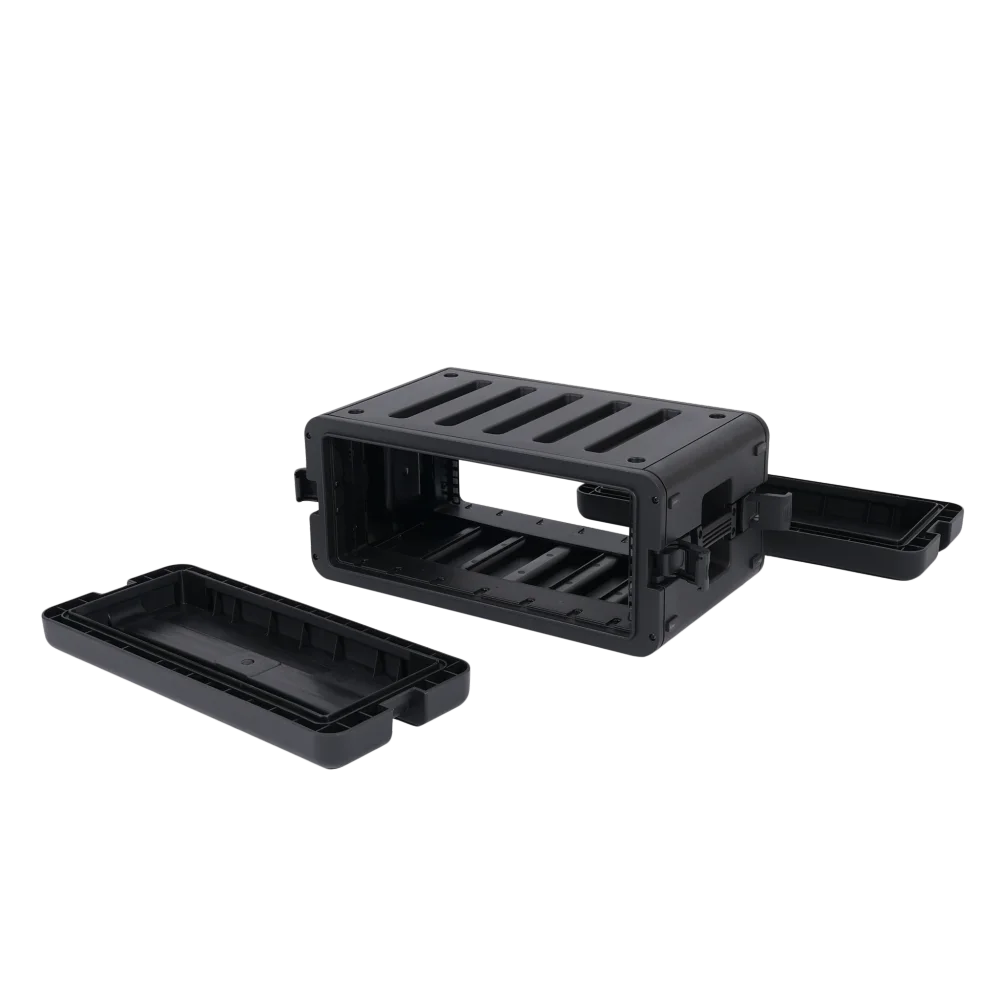 Ударопрочный пластиковый Рэковый кейс 4 юнита KZCASE@RACK4U30