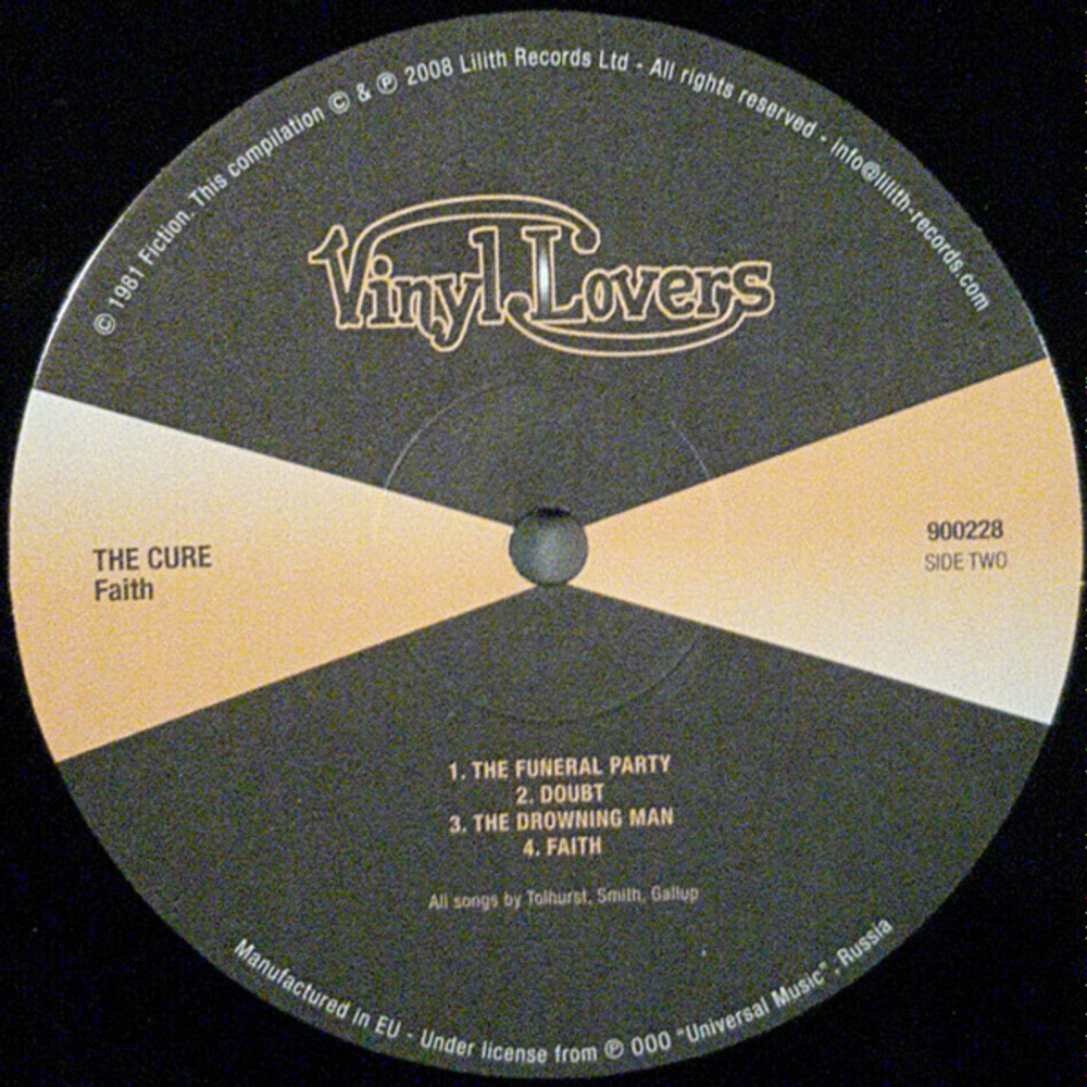 The Cure / Faith (Limited Edition)(2LP)