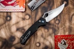 Складной нож SRM 9202 Satin сталь D2 рукоять Black G10