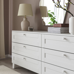 IKEA ODLINGSGRÄNS  (ИКЕА ОДЛИНГСГРЭНС)  -  Ручка-кнопка - белая 27 мм