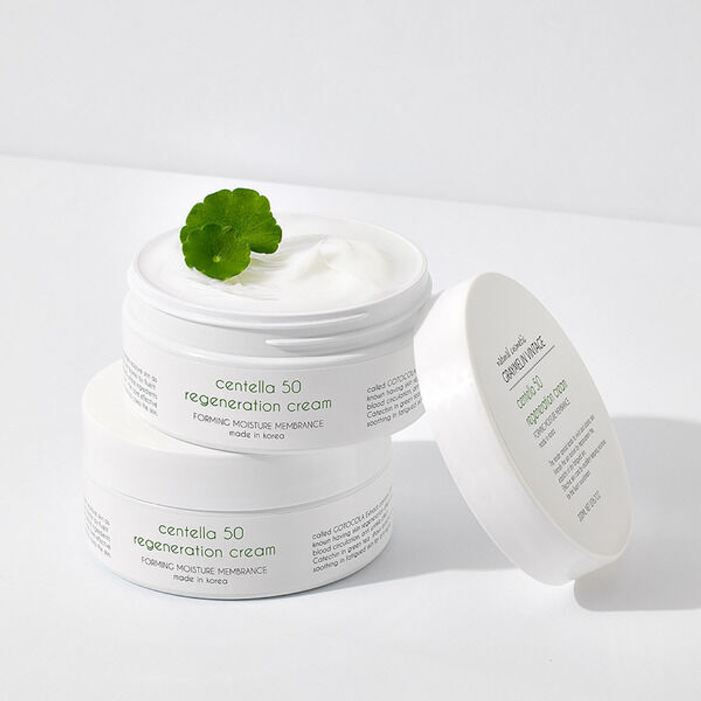 Восстанавливающий крем с экстрактом центеллы Graymelin Centella 50 Regeneration Cream, 200мл