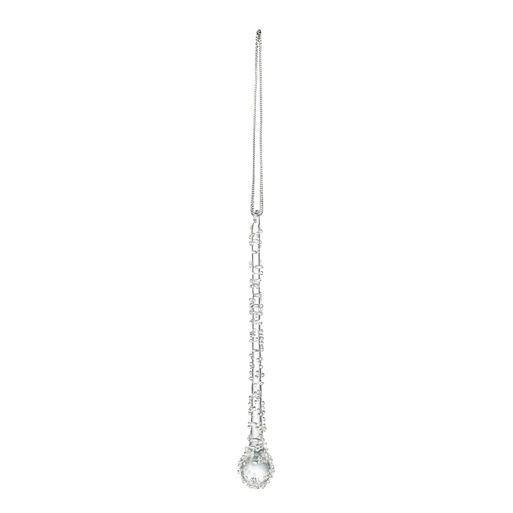 Набор ёлочных украшений Icy sparkles из коллекции New Year Essential, 6 шт.