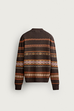 ЖАККАРДОВЫЙ КАРДИГАН REGULAR FIT ИЗ ХЛОПКА И ЛЬНА — ZARA
