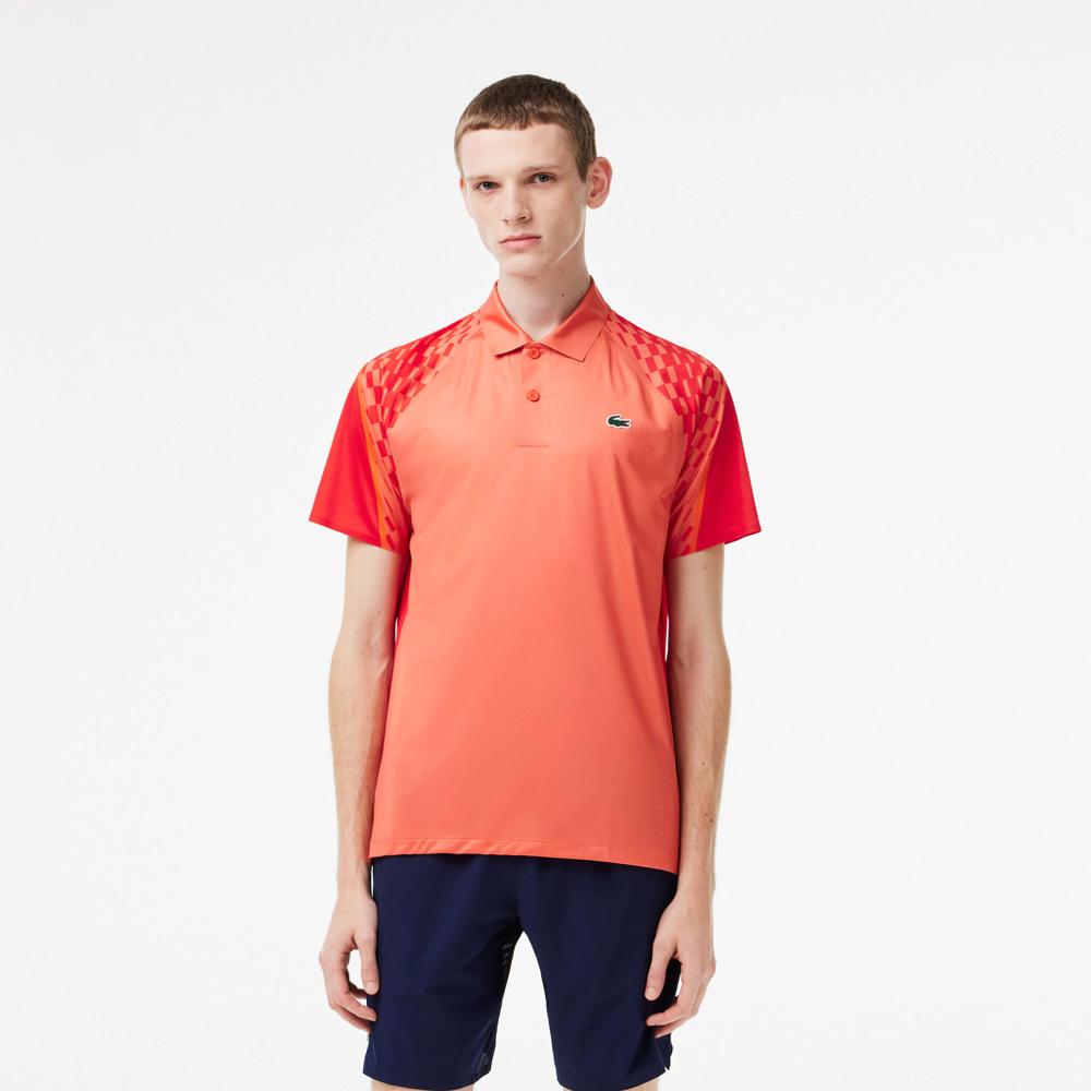 Мужское теннисное поло Lacoste Polo Men - Red, White