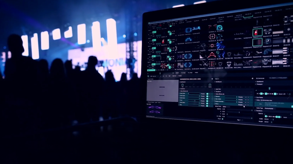 Мультимедийный сервер на основе Resolume 7 Arktik LT5