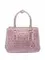 Мини-сумка-тоут Prada Galleria с кристаллами розовый