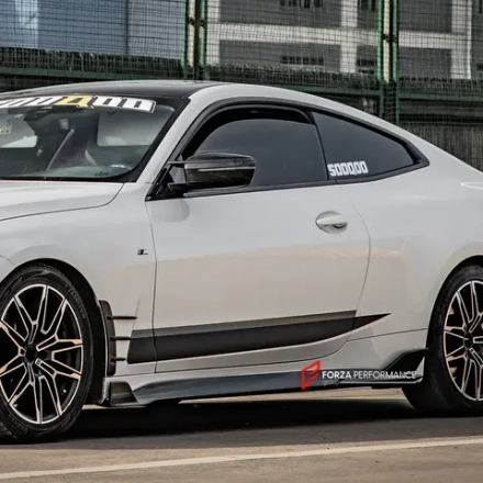 Карбоновые боковые юбки для BMW 4 серии G22 G23 2020+ БМВ