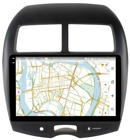 Магнитола для Mitsubishi ASX 2010-2016 - Vaycar VA47-0026-2K на Android 13, Быстрая, 2K QLED, CarPlay, 4G SIM-слот