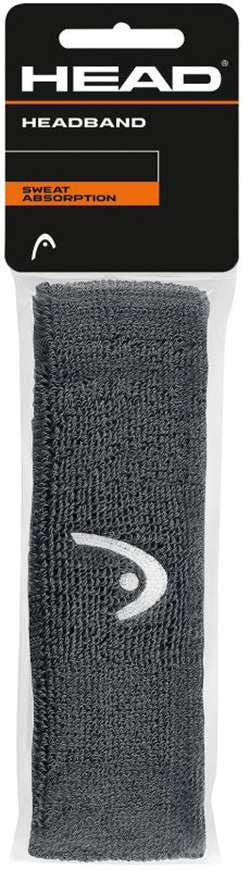 Повязка на голову теннисная Head Headband - серый