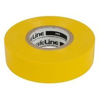 Изолента желтая 19 мм 20 м Safeline