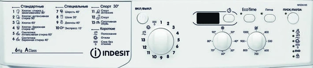 Стиральная машина Indesit IWSD 6105