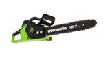 Аккумуляторная цепная пила Greenworks GD40CS18K4,2005807UA, 40v, 40 см, АКБ 2 А·ч и ЗУ