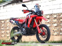 Crash Bars for Honda CRF300Rally (Rally300) 2021-Up. Motoskill. BLK, RED.