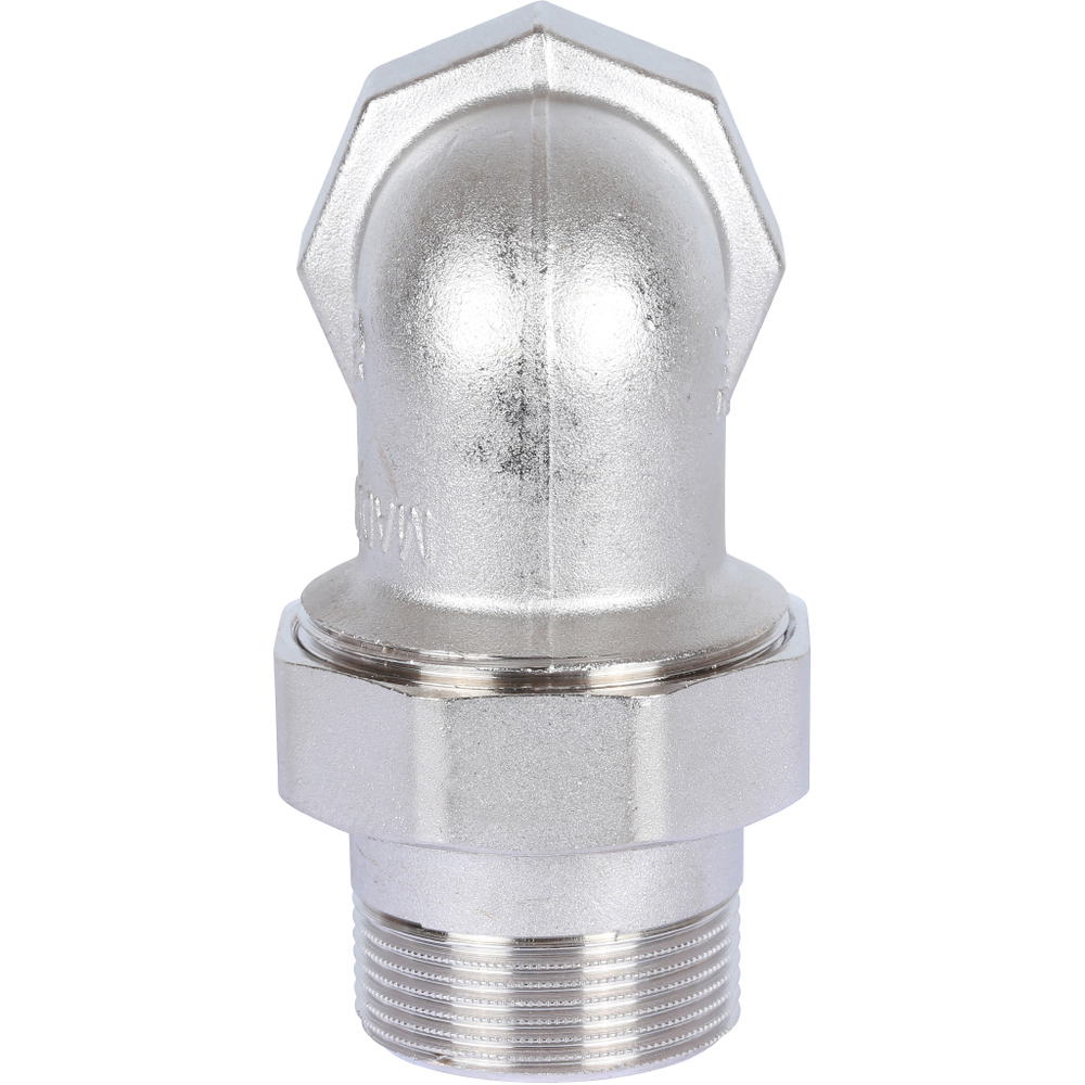 Американка STOUT никелированная угловая 1 1/2" ВР/НР O-Ring уплотнение