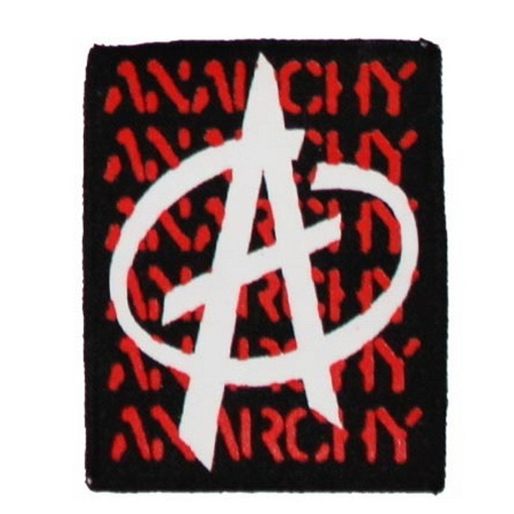 Нашивка Анархия - А (90X115)