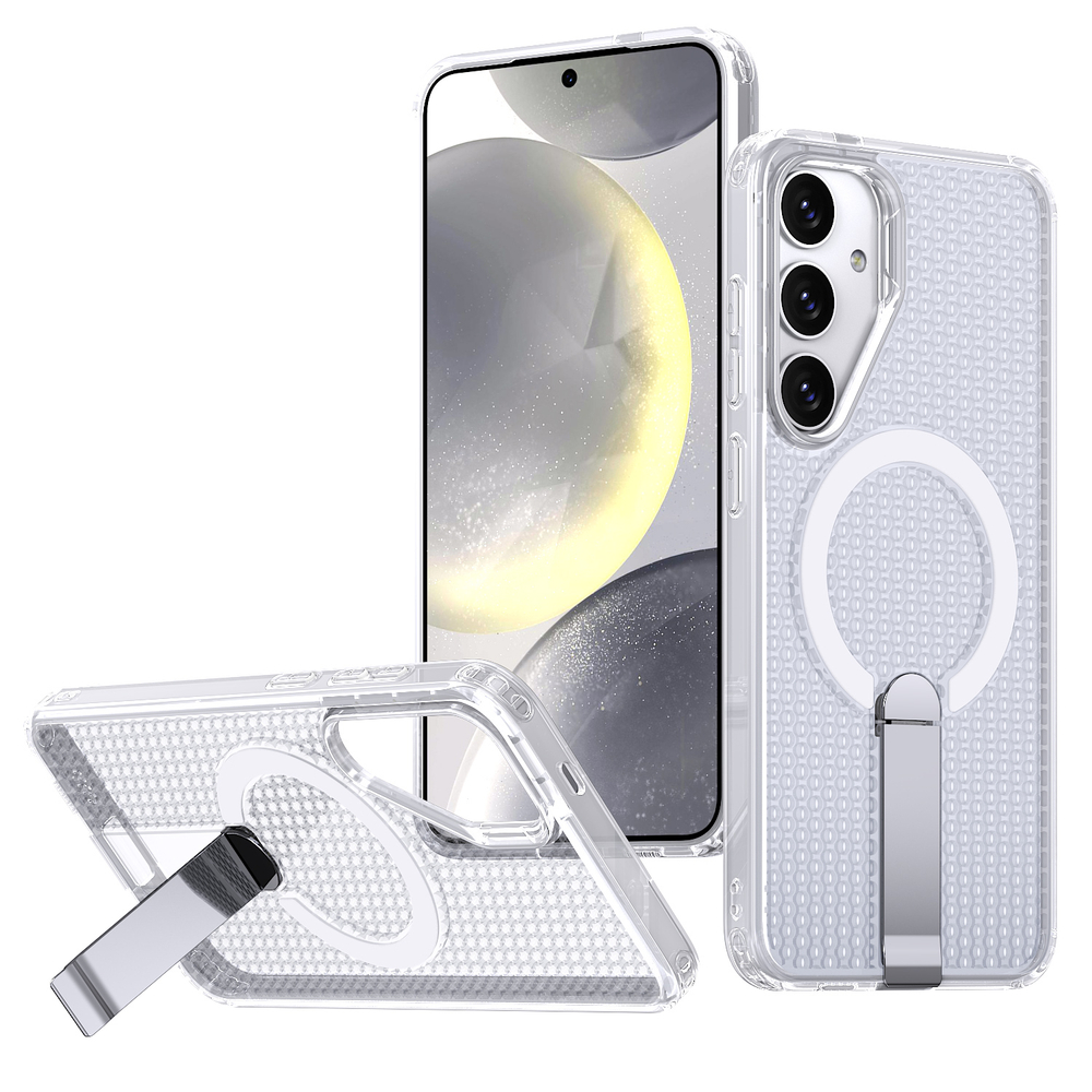 Прозрачный чехол Mesh Pro Magnetic Case для Samsung Galaxy S23 FE