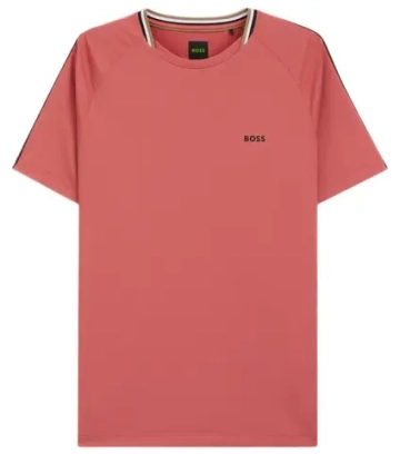 Мужская теннисная футболка BOSS TOC Court - medium pink