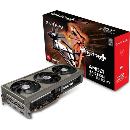 Видеокарта Sapphire Radeon RX 9060 XT NITRO+ OC 16GB (11350-01-20G)