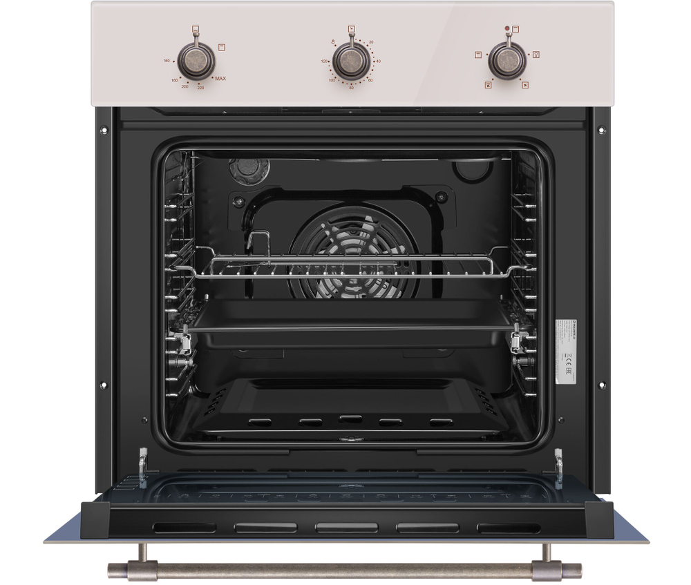 Шкаф духовой газовый MAUNFELD EOGC604RIB.MT (с электрическим грилем) фото 4