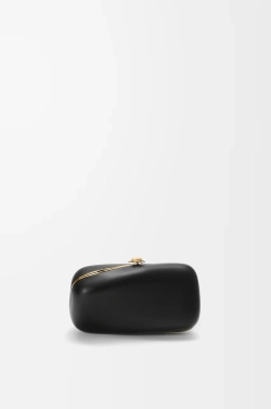 Loewe Клатч Minaudiere из кожи ягненка наппа, черный