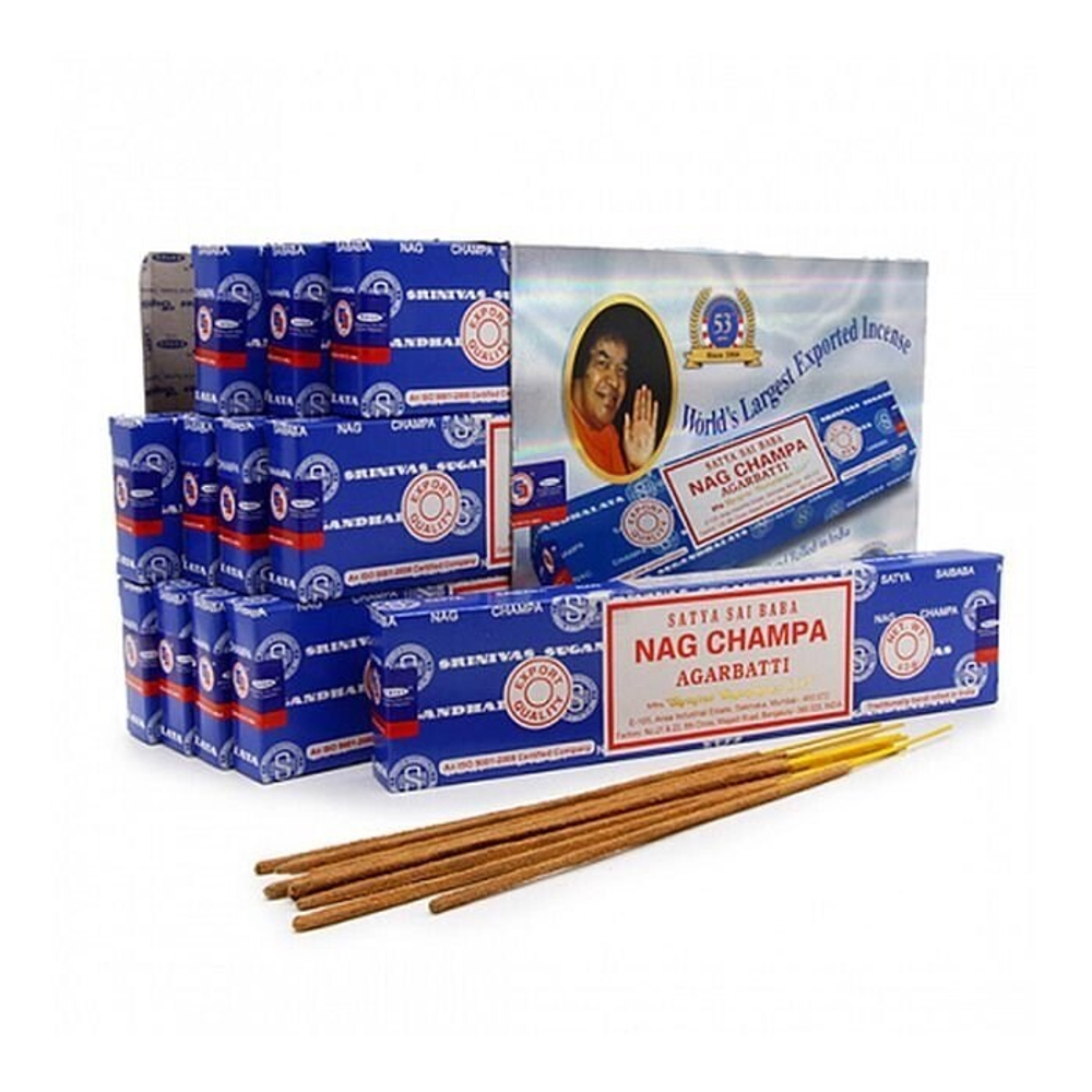 Благовония Satya 15gm Nag Champa Нагчампа уп-12шт