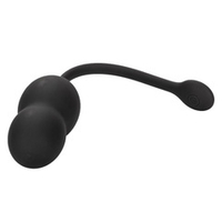 Черные вагинальные виброшарики с браслетом-пультом California Exotic Novelties Wristband Remote Ultra-Soft Kegel System SE-0077-27-3