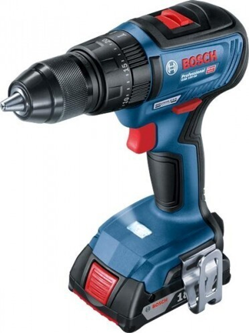 Ак. дрель-шуруп. BOSCH GSB 18V-50 2х2,0 Ач, GAL18V-20