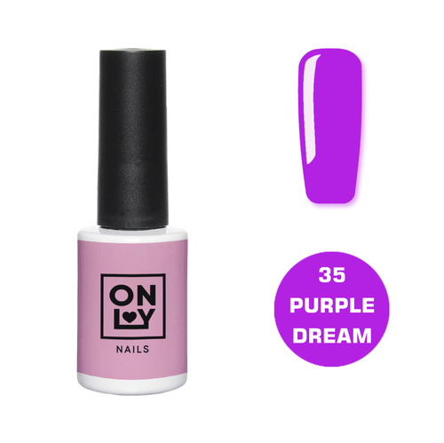 Гель-лак OnlyNails Purple Dream №35, 10мл