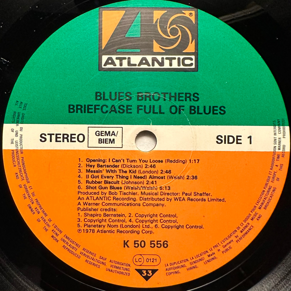Blues Brothers - Briefcase Full Of Blues (Германия)