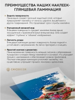 Наклейка интерьерная на холодильник мопс на сапе