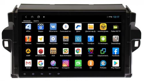 Магнитола для Toyota Fortuner 2015-2022 - Parafar PF589XHD на Android 13, CarPlay, 4G SIM-слот
