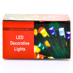 Гирлянда электрическая 26м синяя LED300, коробка