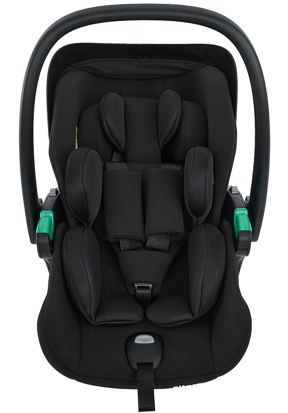 Детская коляска Pituso Mayla Plus 4 в 1 с автокреслом Baesa Black и базой Graphite