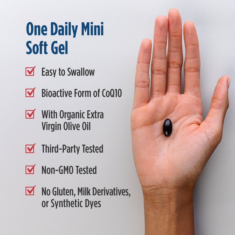 Nordic Naturals, CoQ10 убихинол, 100 мг, 60 мягких таблеток