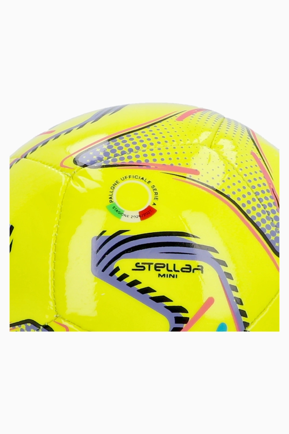 Футбольный мяч Puma Stellar Nitro Serie A Hi-Vis размер 1/Mini - желтый