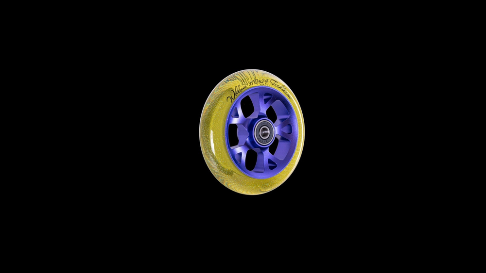 Колесо для самоката X-Treme 110*24мм, Willow, желтый