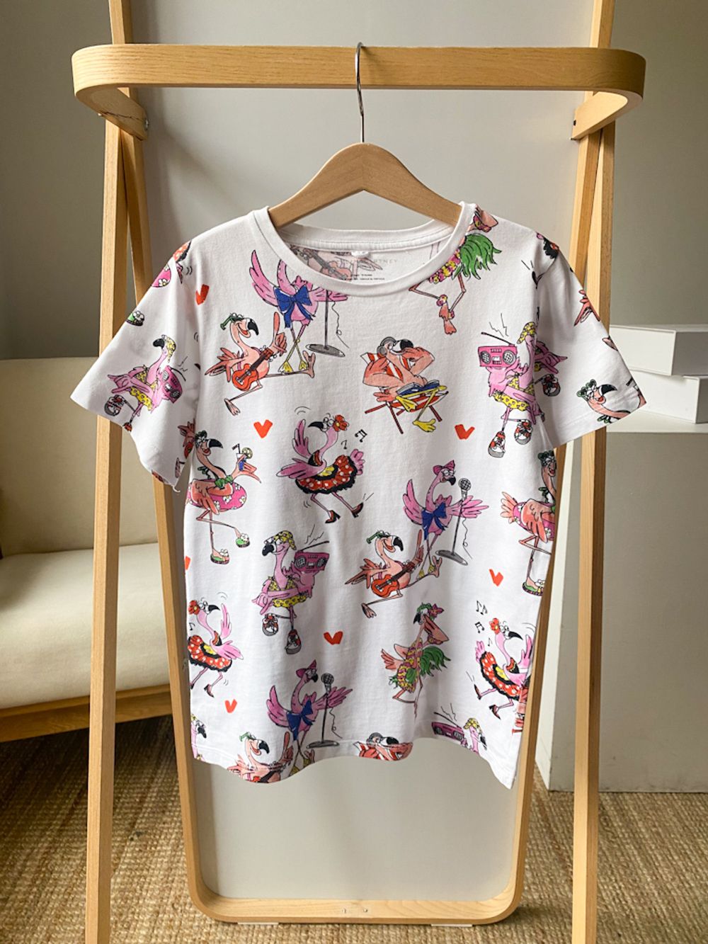 Хлопковая футболка Stella McCartney, 140