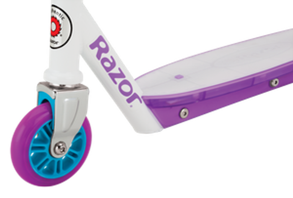 Самокат для детей Razor Party Pop с огнями Фиолетовый