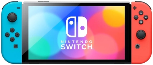Игровая консоль Nintendo Switch (OLED-модель) 64GB HK Neon