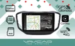 Магнитола для Chery Tiggo 5 2014-2020 - Vaycar VA11-4107-2K на Android 13, Быстрая, 2K QLED, CarPlay,4G SIM-слот