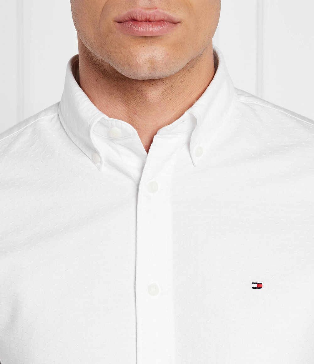 Рубашка OXFORD DOBBY Tommy Hilfiger - белый(MW0MW36204)