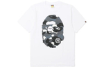 A Bathing Ape Bathing Ape Honeycomb Camo Big Ape Head Tee