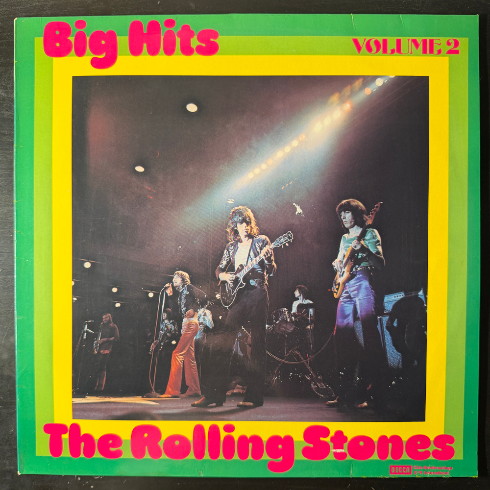 The Rolling Stones ‎– Big Hits Volume 2 (Германия 1969г.) Club