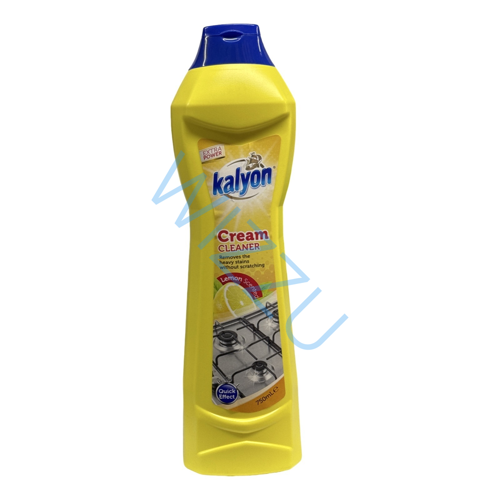 Чистящий крем для кухни и ванной Kalyon с лимоном, 750 мл