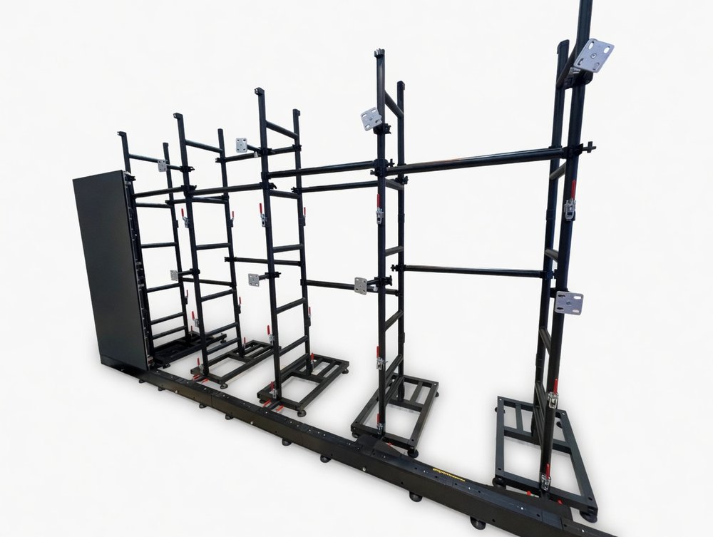 Horizontal Pipe 50×50×1000mm — Горизонтальная труба 1 метр для LED Ground Support